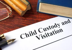 out of state custody visitation concept