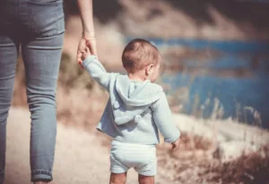 child custody mom concept