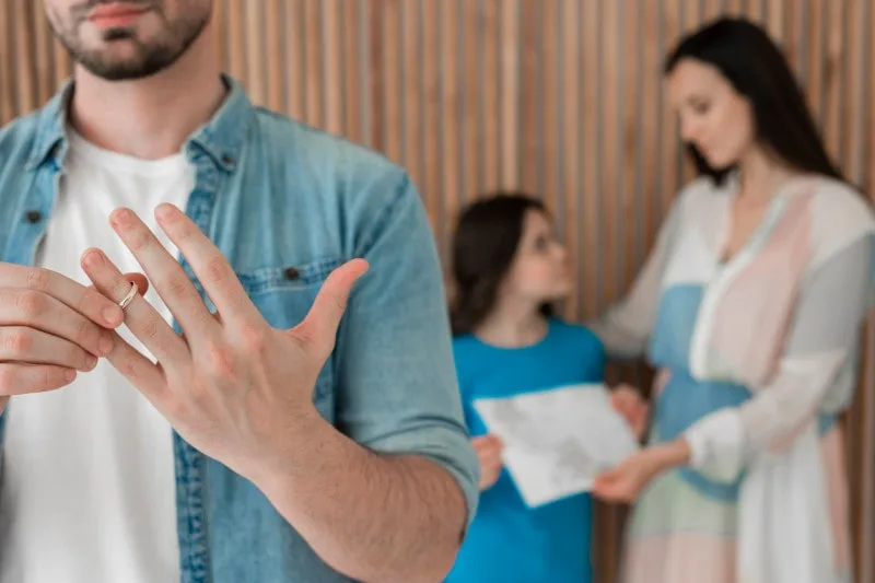 child custody concept of father getting his parental rights terminated