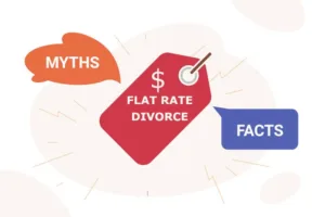 myth vs facts concept of flat rate divorce price