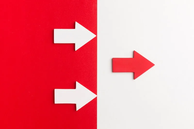 family law decision appeal concept showing 2 arrows turning into 1 arrow outcome